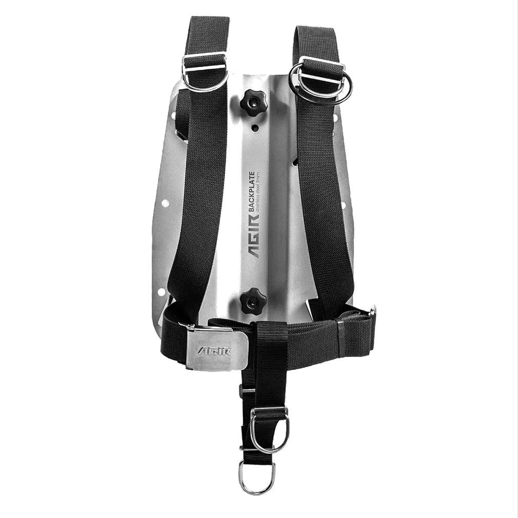 Agir Steel Backplate with Harness