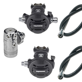 Apeks XTX50 Single Tank Long Hose Regulator Set