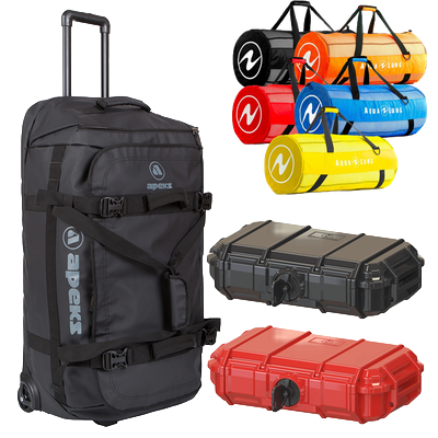 Dive bags and boxes