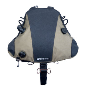 Green Dive Rite Nomad Ray Sidemount System