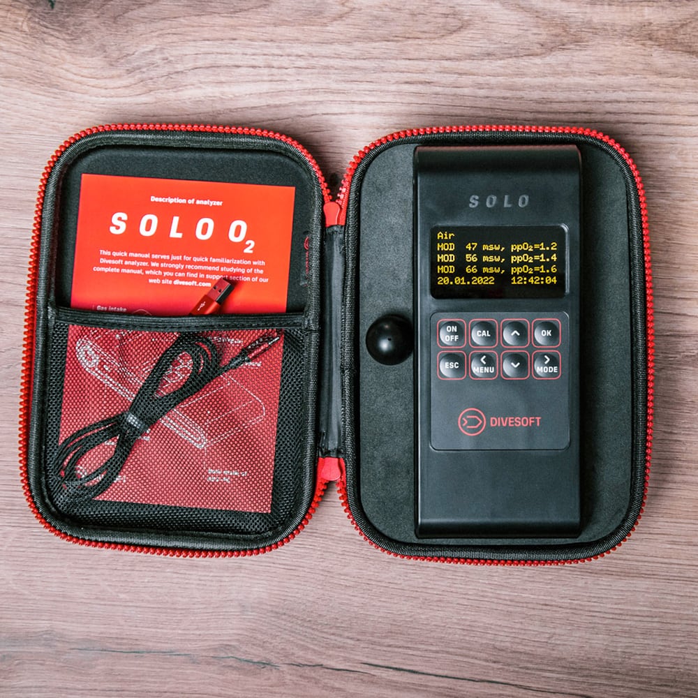 Divesoft Solo O2 Analyser