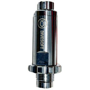 Flow Limiter with 'Divesoft' branding on a white background