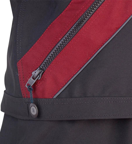 DUI Flex Extreme drysuit zipper