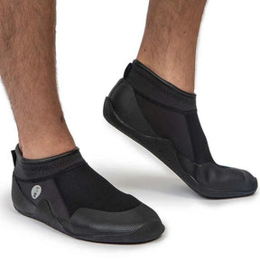 Man wearing Fourth Element Rock Hopper Shoes