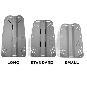 Halcyon backplate sizes