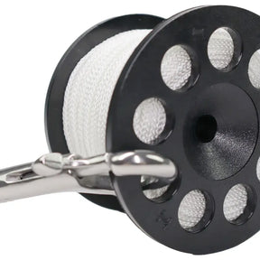Close-up of a Halcyon Defender Pro Safety Spool.