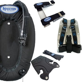 Halcyon Eclipse Deluxe Single Tank Wing System - DirDirect Halcyon Eclipse Deluxe Single Tank Wing System - DirDirect