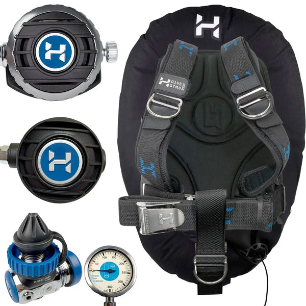 halcyon scuba gear DIR Starter Set - Eclipse Deluxe and Regs Wähle Deine Farbe:flashwhite'n'pink All-Metal Extruder Gear Kit Cool 4 5 kg)Carbon Fiber PLUS
