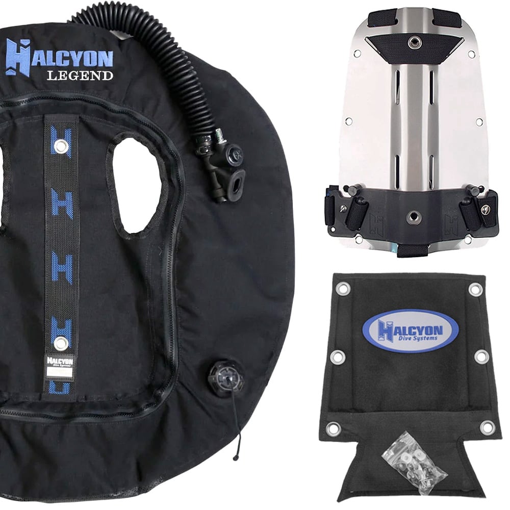 Halcyon Legend Wing System with Adjustable Cinch Harness