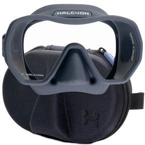 Grey Halcyon Omnis Mask with case
