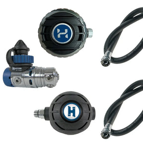 Halcyon H-75P Single Tank Long Hose Regulator Set