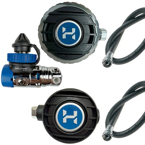 Halcyon H-75P Single Tank Long Hose Regulator Set