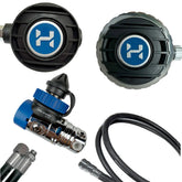 Halcyon H-75P Single Tank Long Hose Regulator Set
