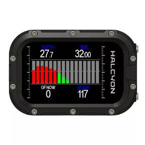Halcyon Symbios Dive Computer Gradient Factors screen