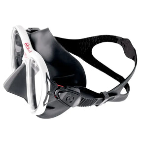 Hollis M3 dive mask white side