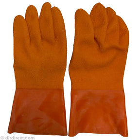 Orange Kubi Textured Dry Gloves