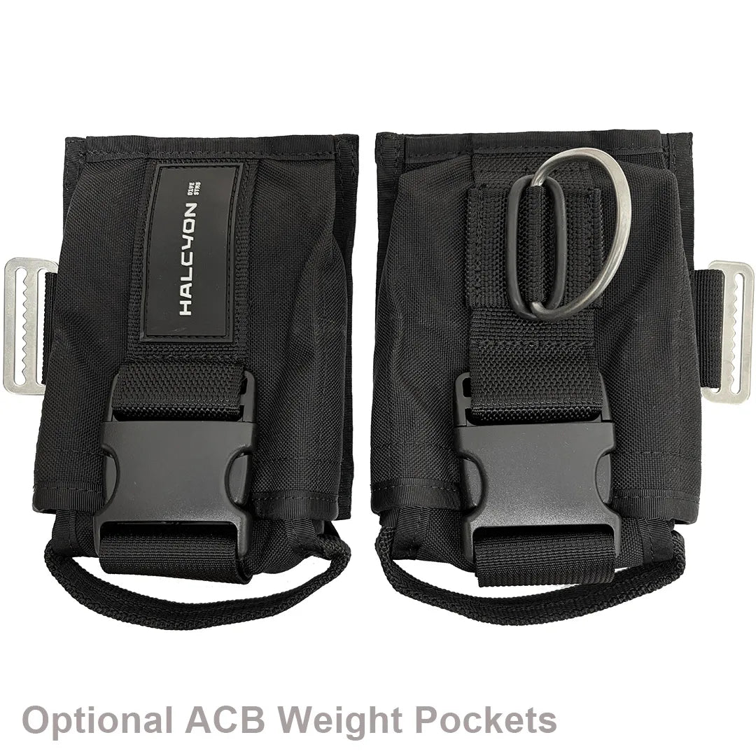 Optional Halcyon ACB Weight Pockets