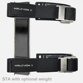 Optional weighted Halcyon Single Tank Adapter
