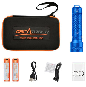 Blue OrcaTorch Orca 7