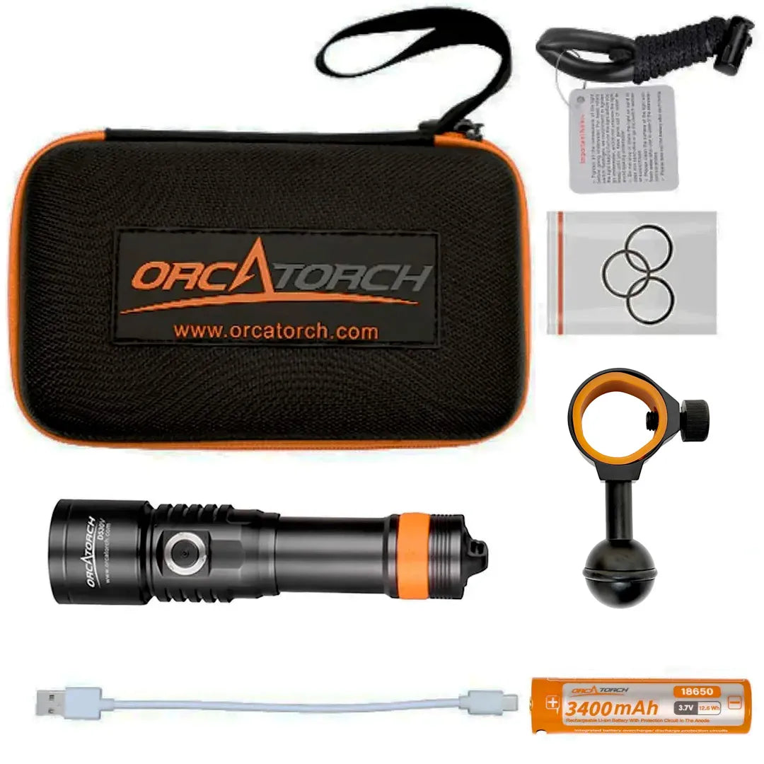 OrcaTorch D530V Video Light
