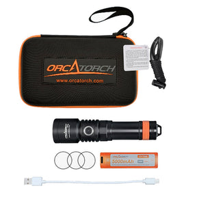 OrcaTorch D710 Dive Light