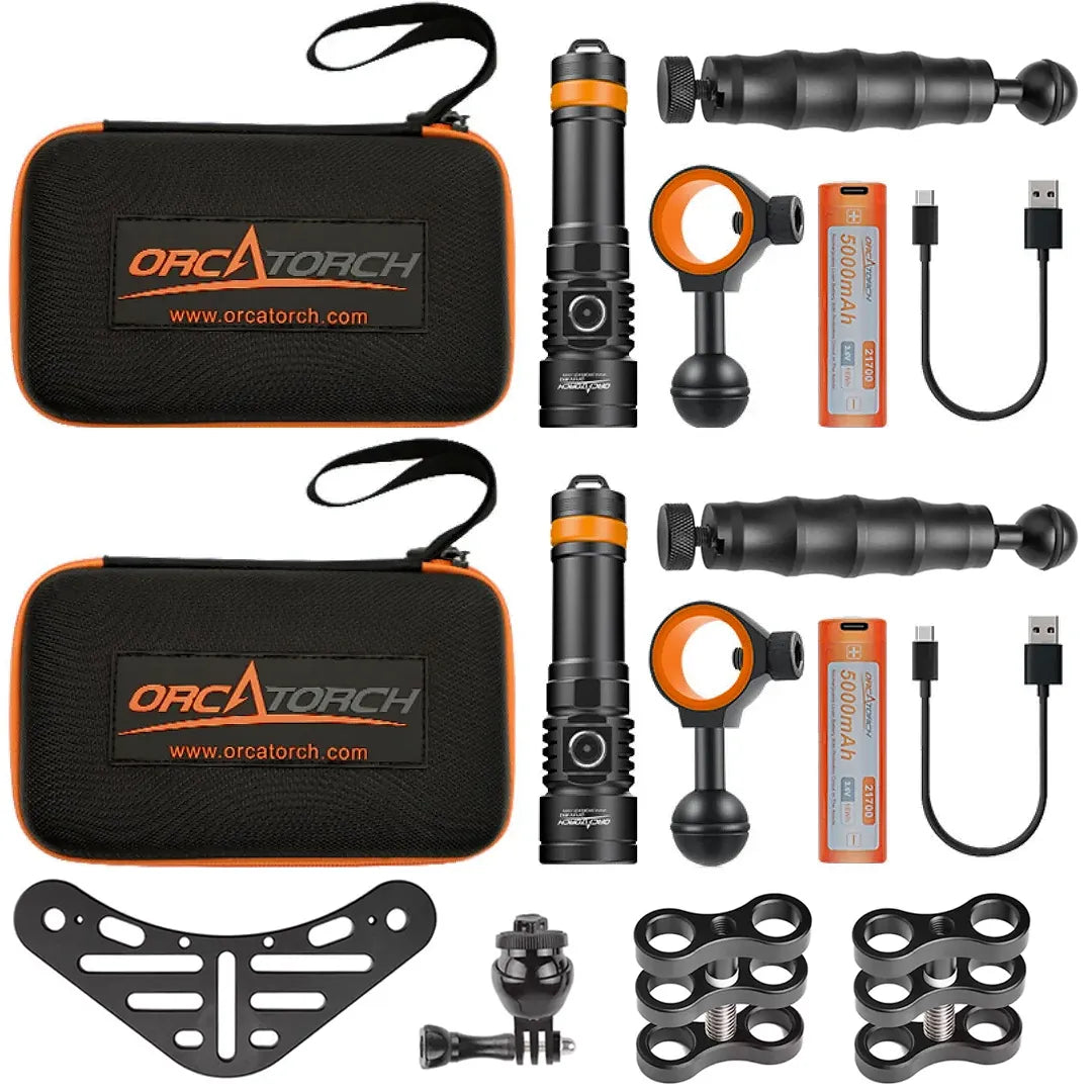 OrcaTorch Double D710V MK2 Combo Kit