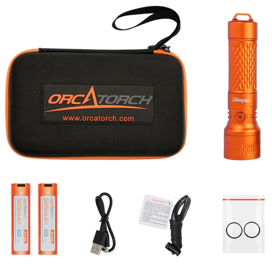Orange Orca Torch Orca 7