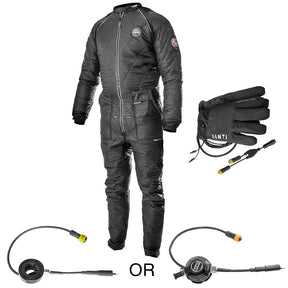 Santi Heated BZ400 Extreme Undersuit and Glove Duo