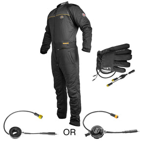 Santi Heated Flex Undersuit and Glove Duo