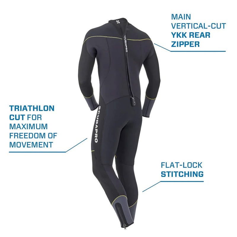 Scubapro Sport 3mm Wetsuit Mens DirDirect