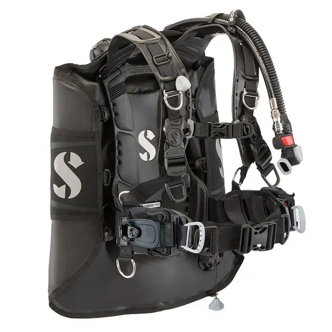 Scubapro Hydros Pro 2 BCD with black mini monorail pockets