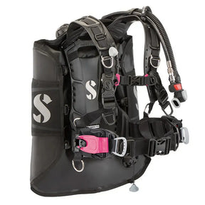 Scubapro Hydros Pro 2 BCD with pink mini monorail pockets