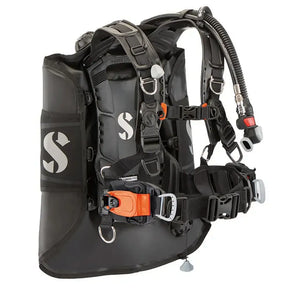 Scubapro Hydros Pro 2 BCD with orange mini monorail pockets