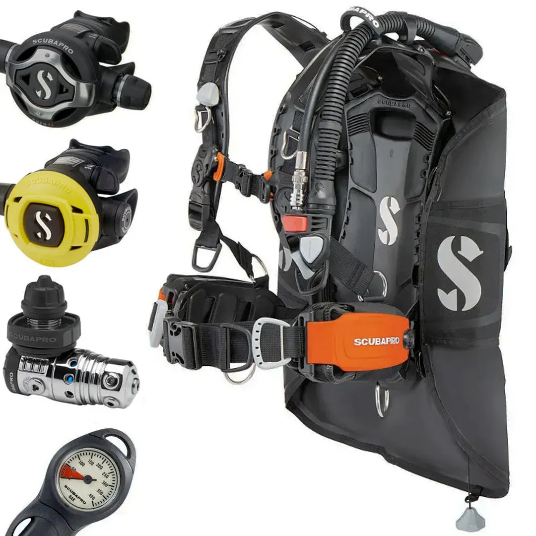 Scubapro Hydros Pro 2 BC and regulator package