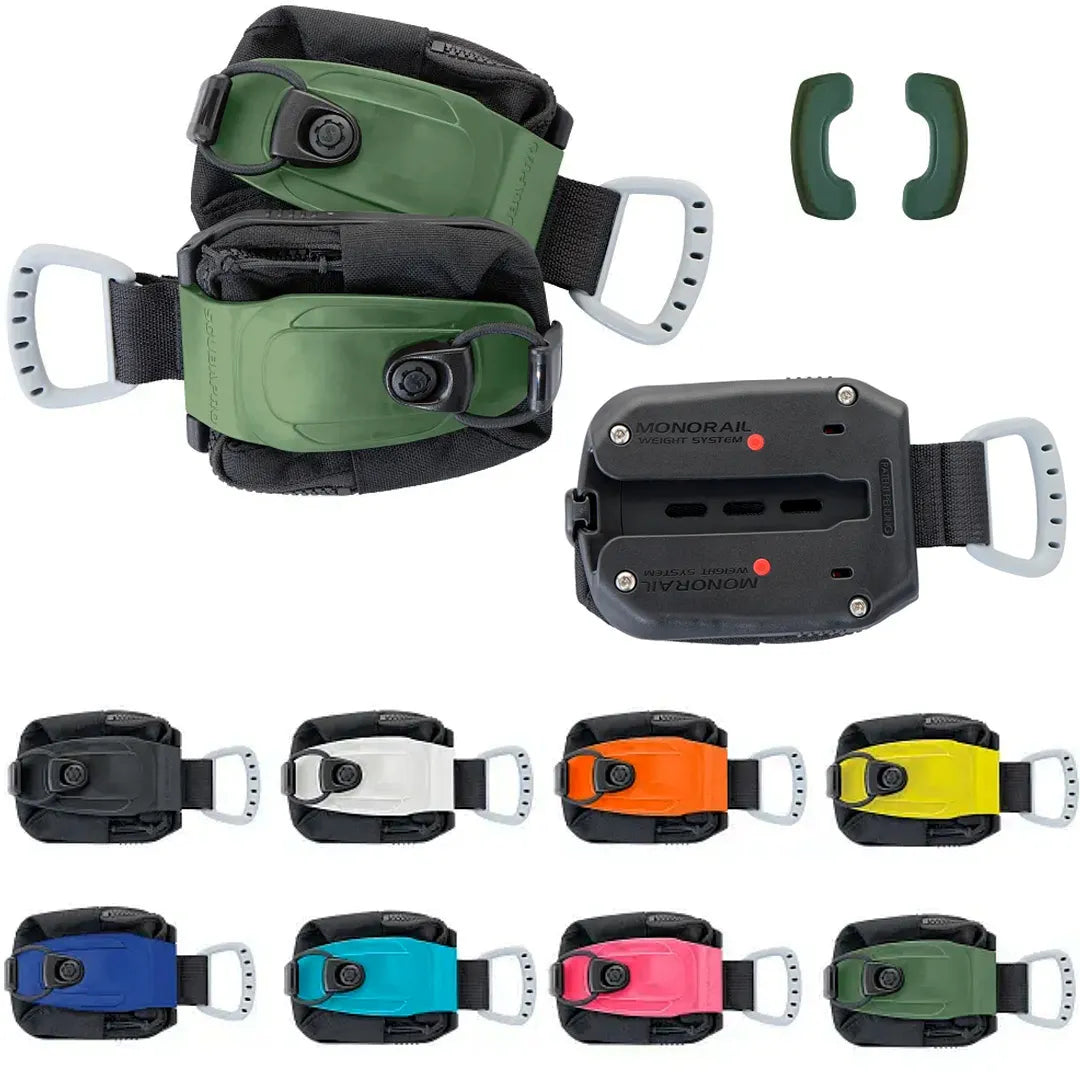 Mini monorail pockets