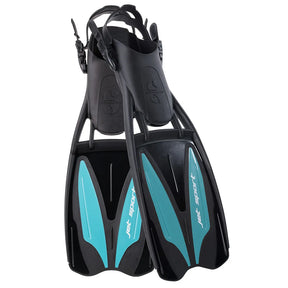 Turquoise Scubapro Jet Sport Fins