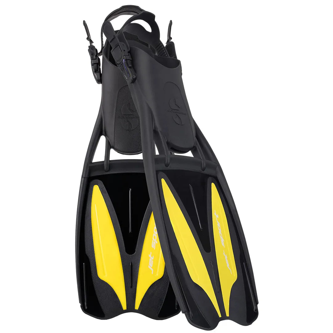 Yellow Scubapro Jet Sport Fins