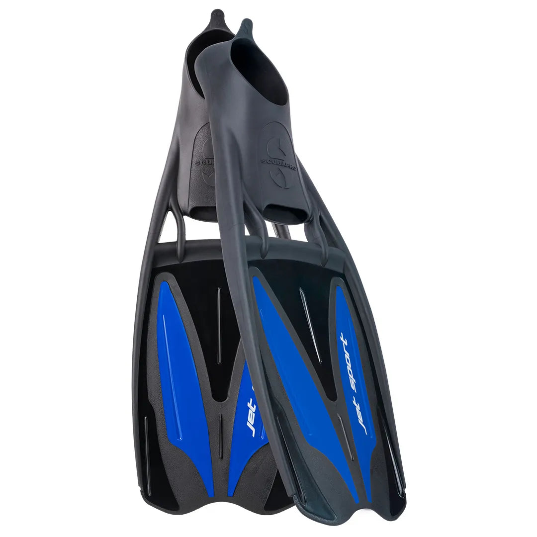 Blue Scubapro Jet Sport Full Foot Fins