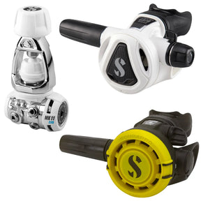 White Scubapro  MK11 EVO 2 / C370 Regulator A-Clamp