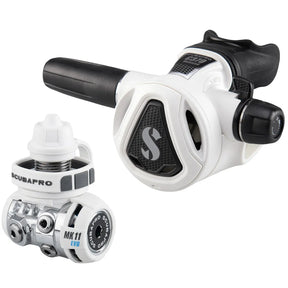 White Scubapro MK11 EVO 2 / C370 Regulator