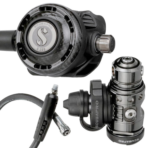 Tech Regulator Computersalg Scubapro MK19 EVO / G260 Carbon Black Tech Regulator - DirDirect