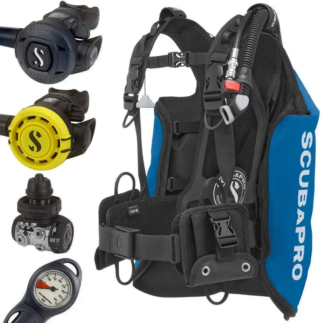 Blue Scubapro Navigator Lite Travel Package