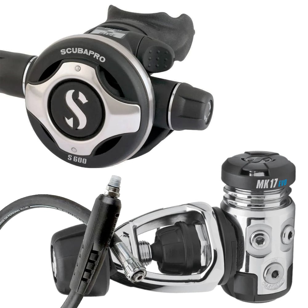 Scubapro MK17 EVO S600 Regulator A-clamp