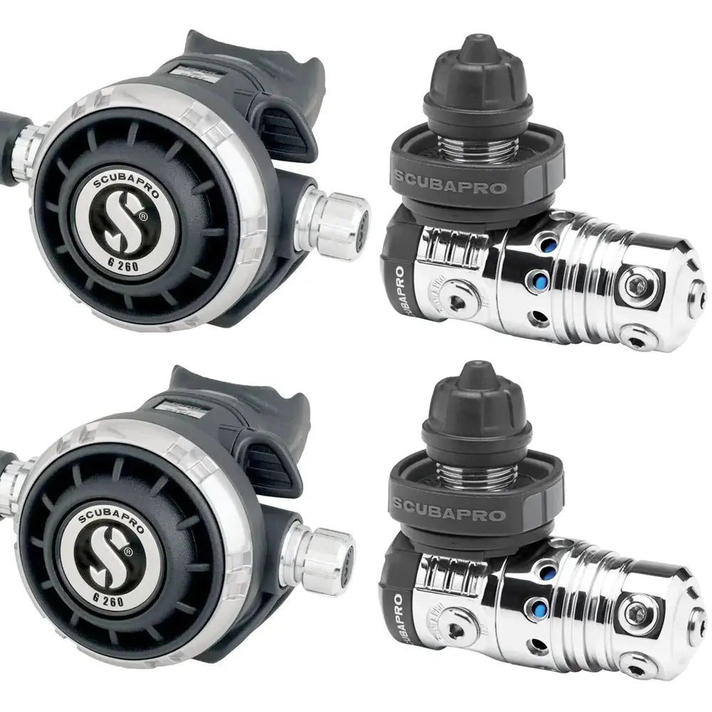Scubapro MK25 EVO / G260 Sidemount Regulator Set - DirDirect Scubapro MK25 EVO / G260 Sidemount Regulator Set - DirDirect