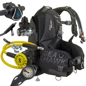 Scubapro Seahawk with regulators