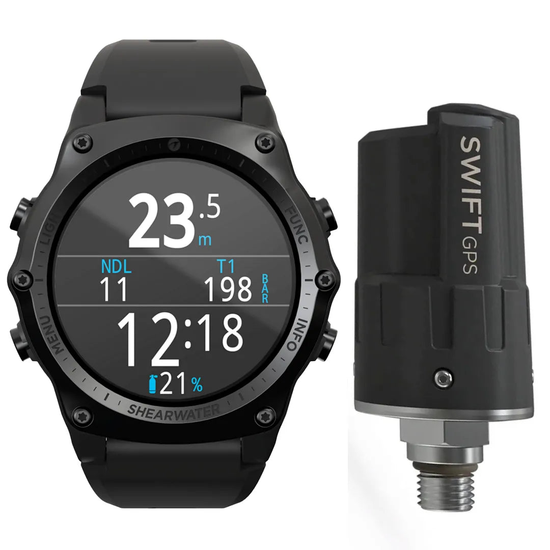 Black Shearwater Teric with Swift GPS Transmitter
