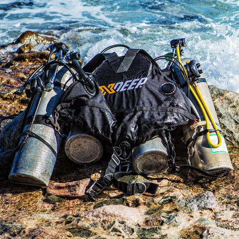 Sidemount wings and harnesses