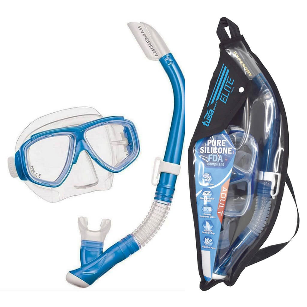 Blue Tusa Splendive Snorkelling Set