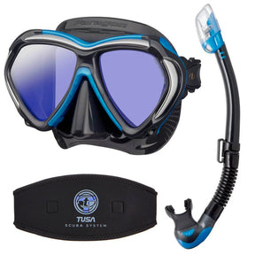 Blue Tusa Snorkelling Set