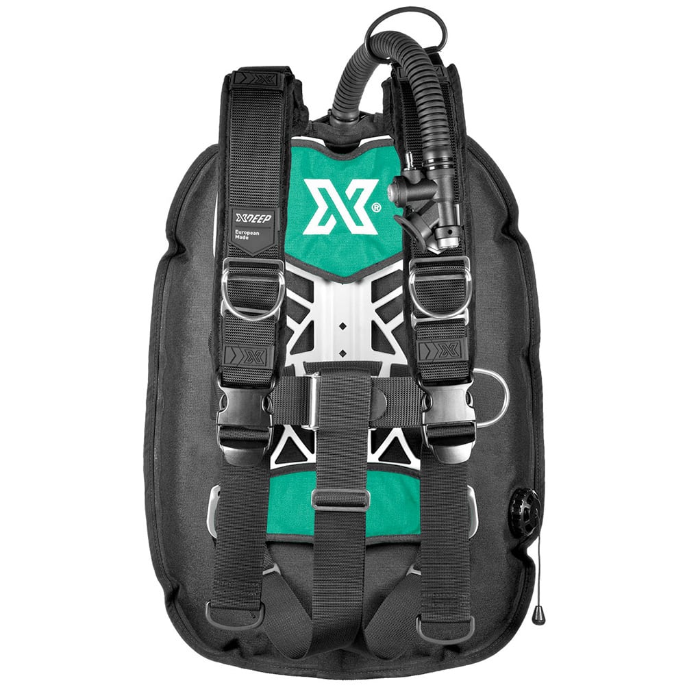 XDeep NX Ghost Deluxe Wing System in green